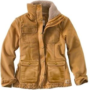 Carhartt weathered duck wesley coat - size medium